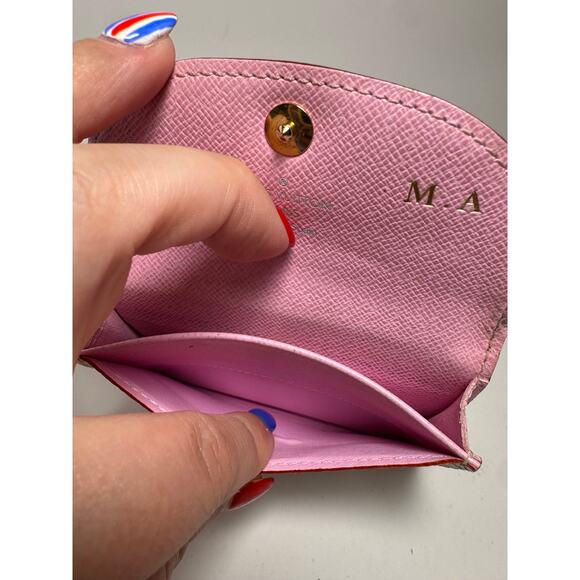 SOLD Louis Vuitton Multicolor Monogram Rosalie Coin Purse (Murakami Collection) - Picture 9 of 13